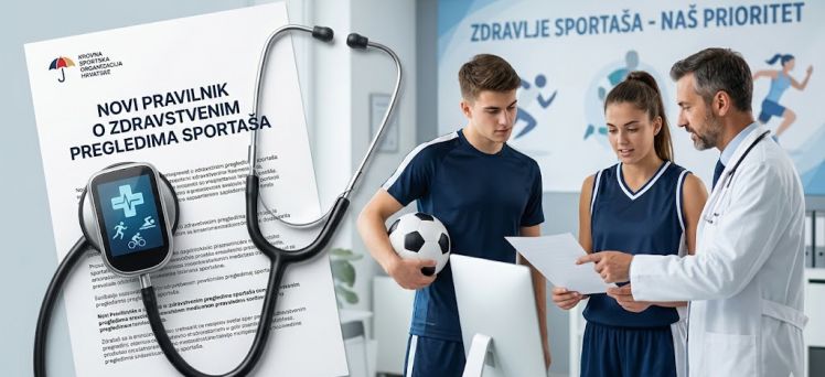 OBAVIJEST - novi Pravilnik o zdravstvenim pregledima sportaša OBAVIJEST - novi Pravilnik o zdravstvenim pregledima sportaša